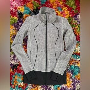 lululemon athletica Gray and Black Jacket
